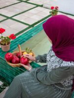 ست کت و دامن ونوس «طرح رز» - Image 4