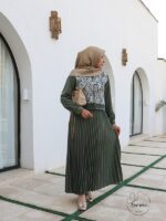 ست کت و دامن ونوس «طرح رز» - Image 3