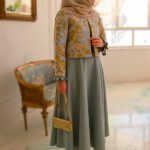 ست کت سارافون پرنده آبی ۲