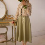 ست کت سارافون پرنده سبز