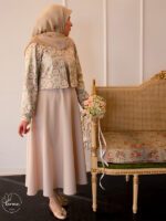 ست کت سارافون مروارید کرم - Image 2