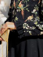 ست کت سارافون پرنده مشکی - Image 4
