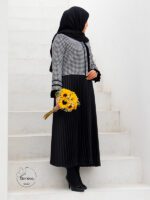 دامن پلیسه مشکی - Image 6