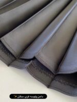 دامن پلیسه سورمه ای - Image 3